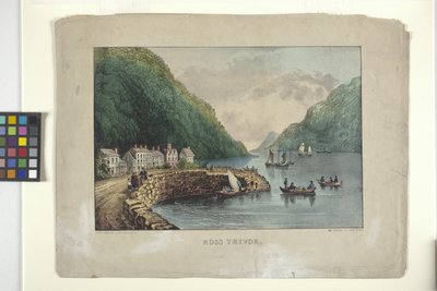 Ross Trevor (håndfarget litografi) av N. and Ives J.M. (1824 95) Currier