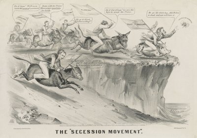 "løsrivelsesbevegelsen" av Currier and Ives