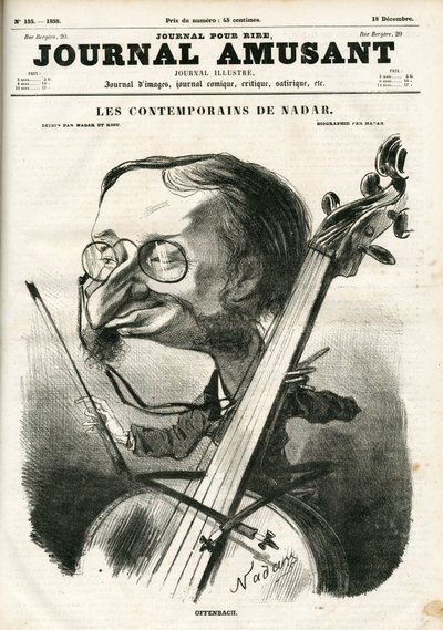Forside av "" The Fun Journal"" av Nadar