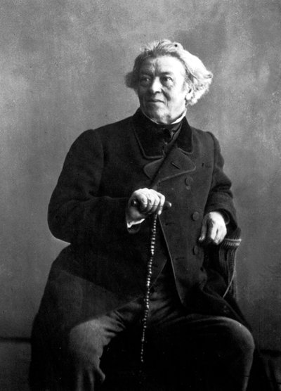 Fransk maler Camille Corot fotografert av Nadar av Nadar