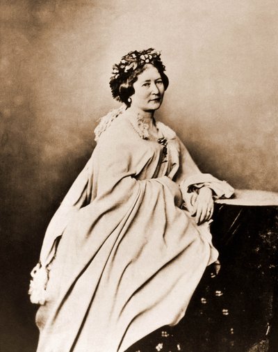 Portrett av Carlotta Grisi, danser 1819-1899 (bilde) av Nadar