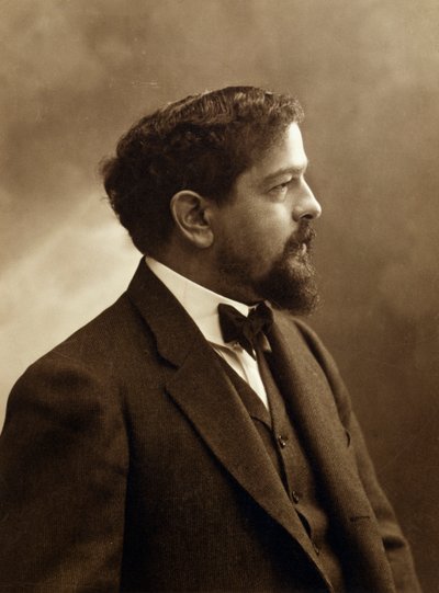 Portrett av Claude Debussy (Saint-Germain-en-Laye av Nadar