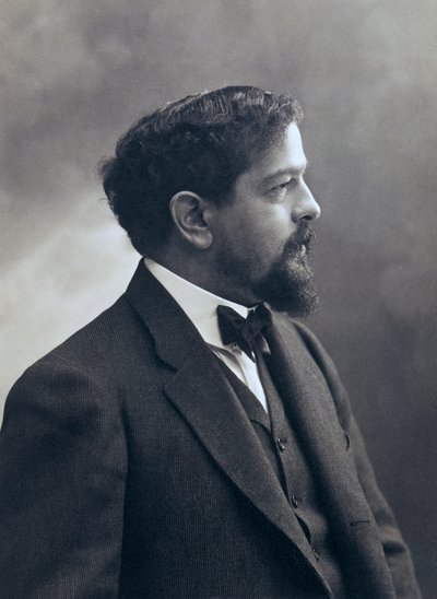Portrett av Claude Debussy (Saint-Germain-en-Laye av Nadar