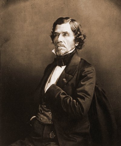 Portrett av Eugene Delacroix, maler 1798-1863 (bilde) av Nadar
