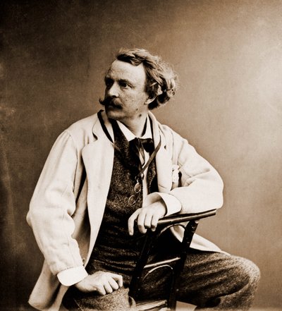 Portrett av Felix Tournachon kjent som "" Nadar" 1820-1910 (bilde) av Nadar