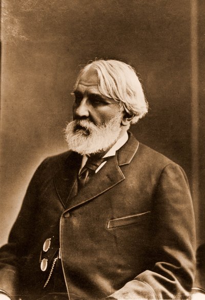 Portrett av Yvan Tourgueneff eller Tourgueniev av Nadar