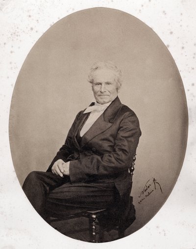 Portrett av Octave Lacroix (1827-1901), fransk journalist og poet av Nadar