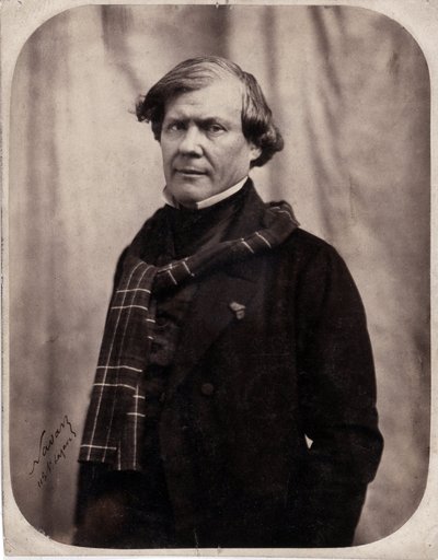 Portrett av Paul Lacroix sa PL Jacob bibliofil (1806-1884) av Nadar