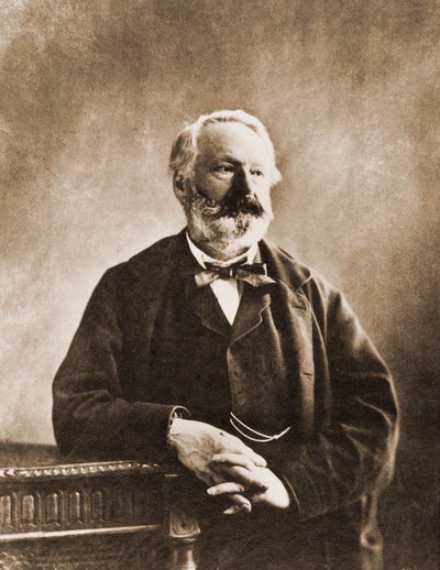 Portrett av Victor Hugo, poet og forfatter 1802-1855 (bilde) av Nadar