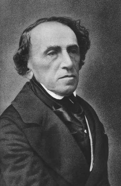 Giacomo Meyerbeer , tysk operakomponist. av Nadar