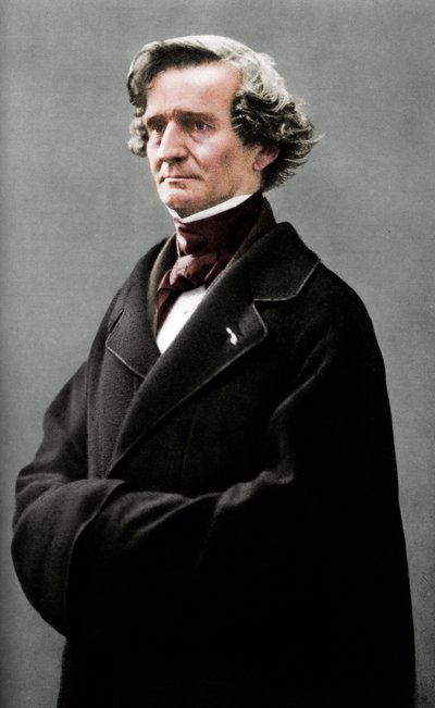 Hector Berlioz 1803-1869, fransk romantisk komponist. av Nadar