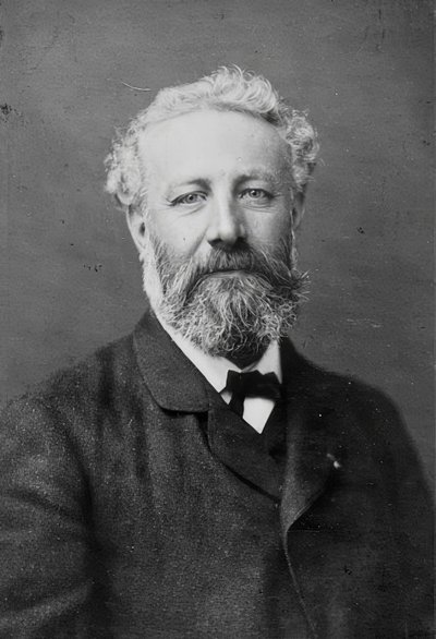 Jules Verne (1828-1905). fransk forfatter. Rundt 1880 av Nadar