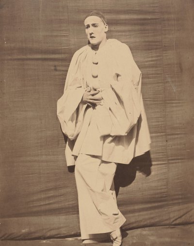Pjerrot i smerte, ca. 1854-55. av Nadar