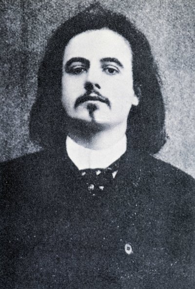 Portrett av Alfred Jarry, 1896 av Nadar