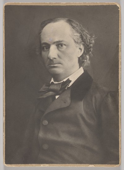 Portrett av Baudelaire av Nadar
