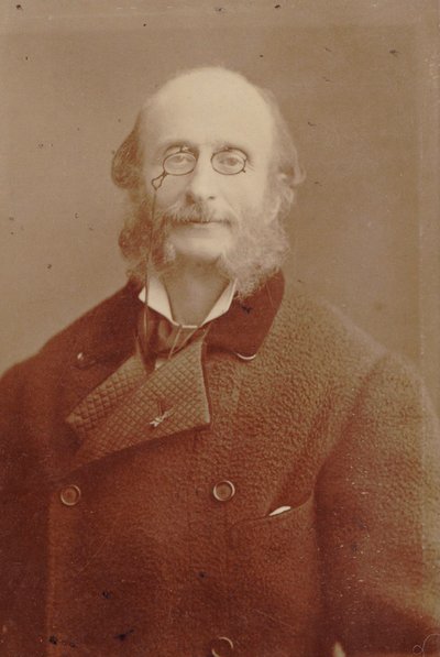 Portrett av Jacques Offenbach 1819-1880, 1870. av Nadar