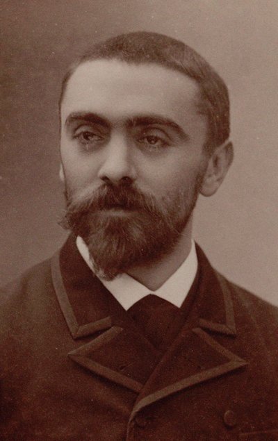 Portrett av komponisten Georges Hüe 1858-1948, 1900-tallet. av Nadar
