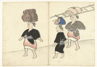 Tre kvinner fra Ohara Bildealbum av Korin (serietittel) Korin gafu (serietittel) av Nakamura Hochu