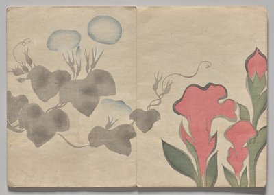 Scene fra The Kōrin Picture Book (bind 1) av Nakamura Hochu