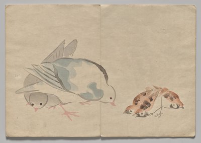 Scene fra The Kōrin Picture Book (bind 1) av Nakamura Hochu