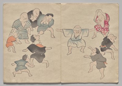 Scene fra The Kōrin Picture Book (bind 1) av Nakamura Hochu