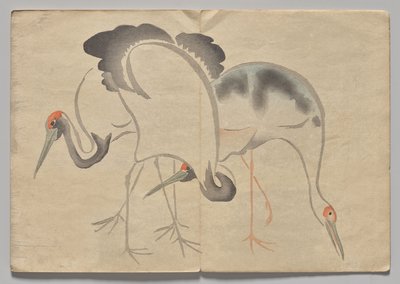 Scene fra The Kōrin Picture Book (bind 2) av Nakamura Hochu