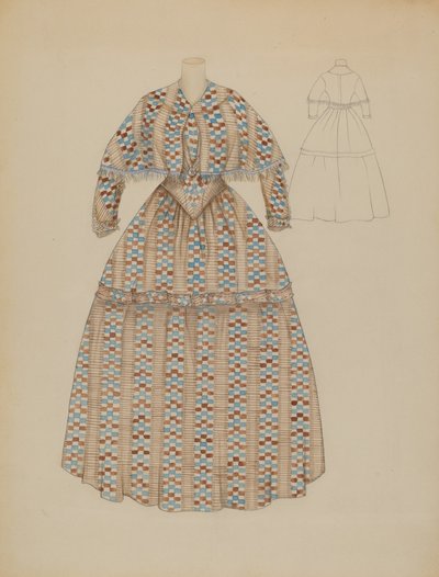 Kjole, c. 1937. av Nancy Crimi