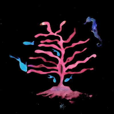 The Seahorse Tree, 2020 (blandet media) av Nancy Moniz Charalambous