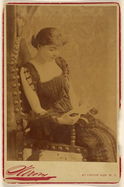 [(illeg.) Davenport] av Napoleon Sarony