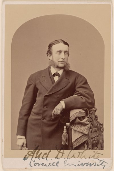 Andrew Dickson White av Napoleon Sarony