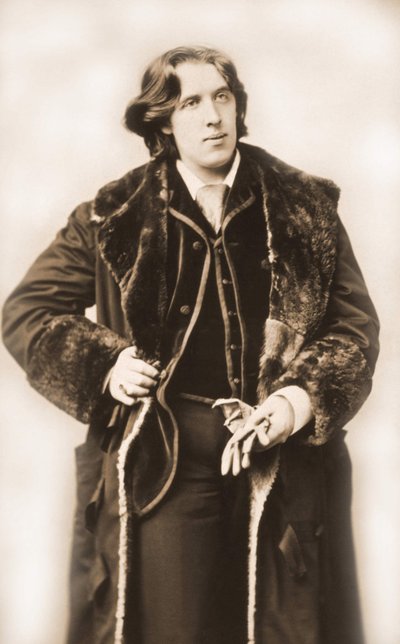 Oscar Wilde (1854 - 1900) rundt 1882 av Napoleon Sarony (1821 - 1896). av Napoleon Sarony