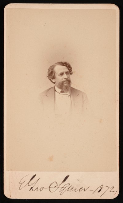 Portrett av Ephraim George Squier 1821-1888, 1872. av Napoleon Sarony