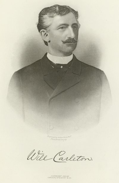 Will Carleton av Napoleon Sarony