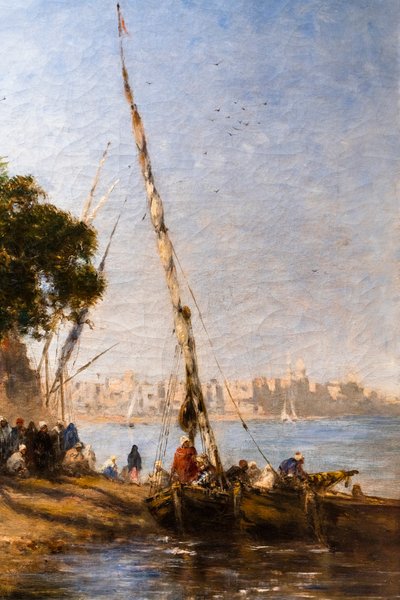 Venter på å gå ombord av Narcisse Berchere