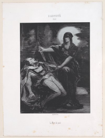 Fryktens død, 1830-76., 1830-76. av Narcisse Virgile Diaz de la Peña