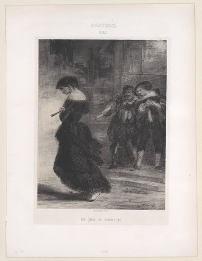 Lygens gleder, 1830-76., 1830-76. av Narcisse Virgile Diaz de la Peña
