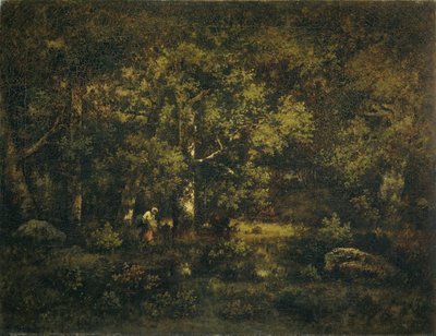 Skogen i Fontainebleau av Narcisse Virgile Diaz de la Peña