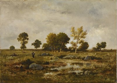Høstvirkning, Fontainebleau av Narcisse Virgile Diaz de la Peña