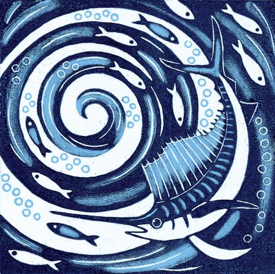 Sailfish, 2010 (fargetresnitt) av Nat Morley