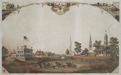 Utsikt over det offentlige torg, Atlanta, Georgia av Nathan B. Abbott