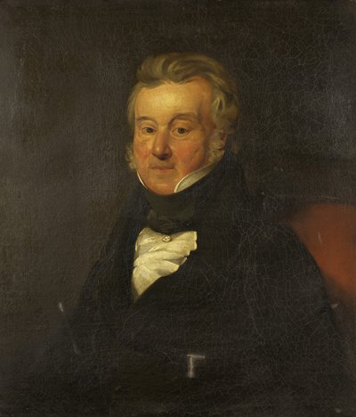 Portrett av Richard Smith, kirurg, ca. 1832 (olje på lerret) av Nathan Cooper Branwhite