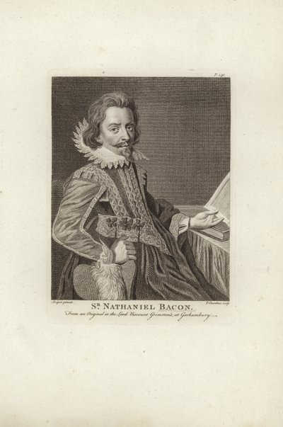 Sir Nathaniel Bacon, amatørmaler av Nathaniel Bacon