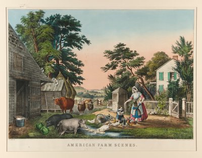 Amerikanske gårdsscener. nr.2 av Nathaniel Currier