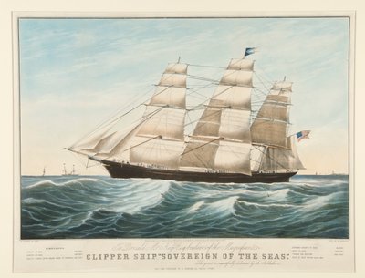 Clipperskip av Nathaniel Currier