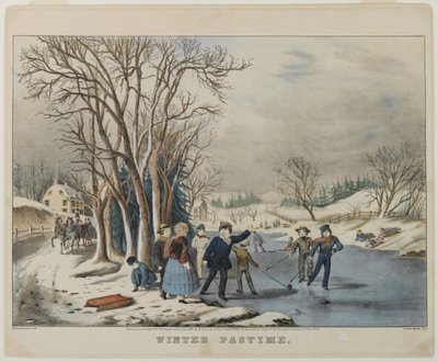 Vinter tidsfordriv av Nathaniel Currier