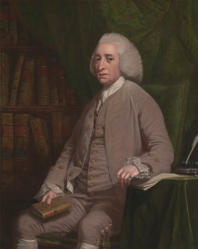 Tobias Smollet av Nathaniel Dance