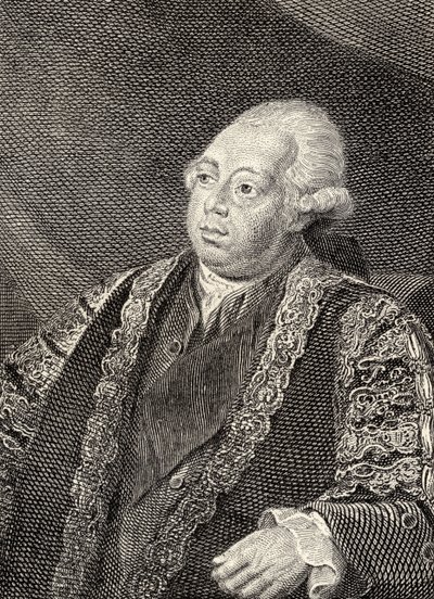 Lord North, illustrasjon fra 