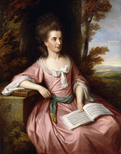 Portrett av Martha Ray av Nathaniel Dance Holland