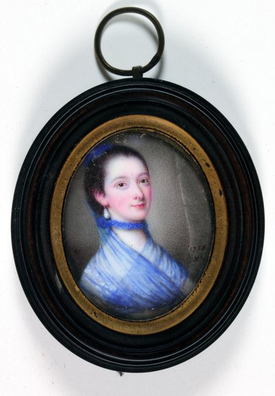 Lady Henrietta Cavendish Bentinck, senere grevinne av Stamford av Nathaniel Hone