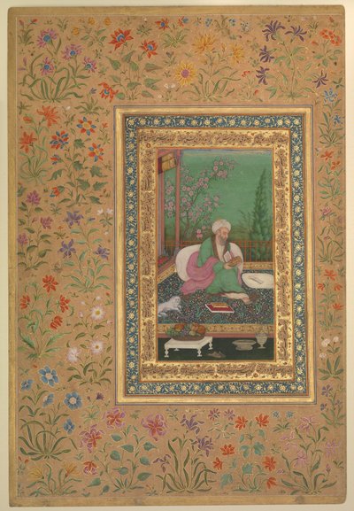 Illustrasjon av Ustad Mansur, kjent som Nãdir-al-